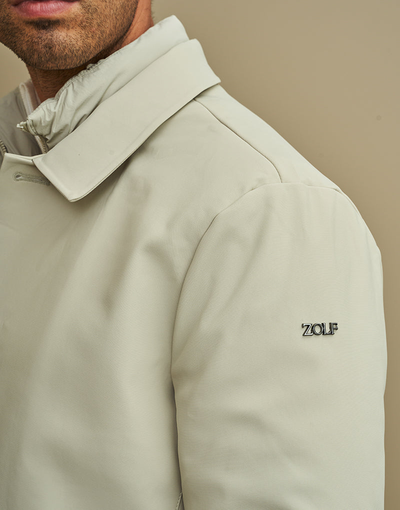 GABARDINE IMPERMEÁVEL BEGE ZOLF