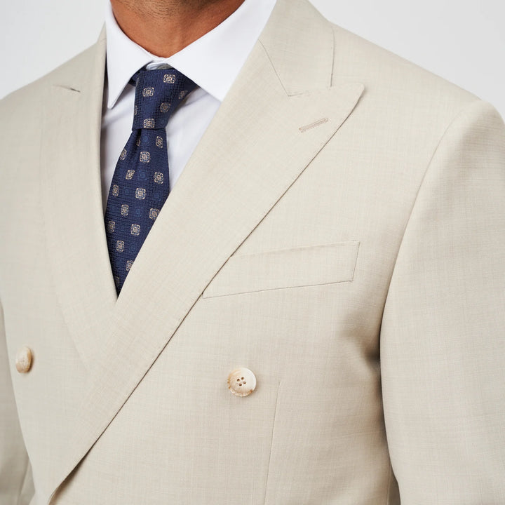 FATO TRESPASSE TEXTURA BEGE CLARO SLIM FIT ZOLF