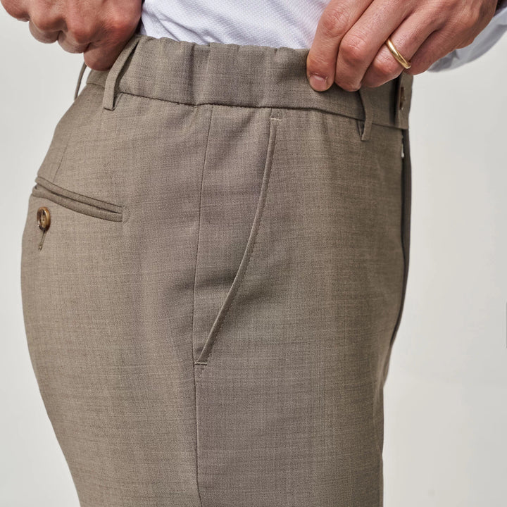 FATO TAUPE SLIM FIT ZOLF