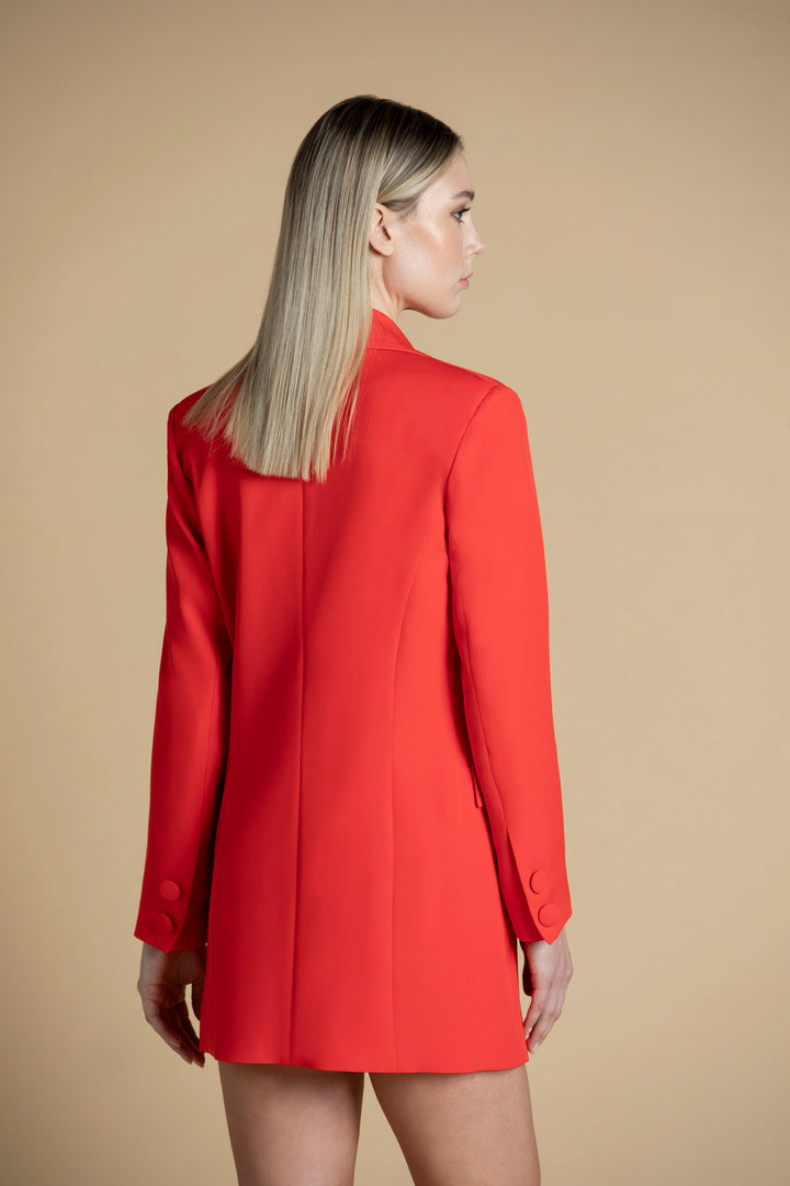 BLAZER VERMELHO CRUZADO OVERSIZE SAHOCO