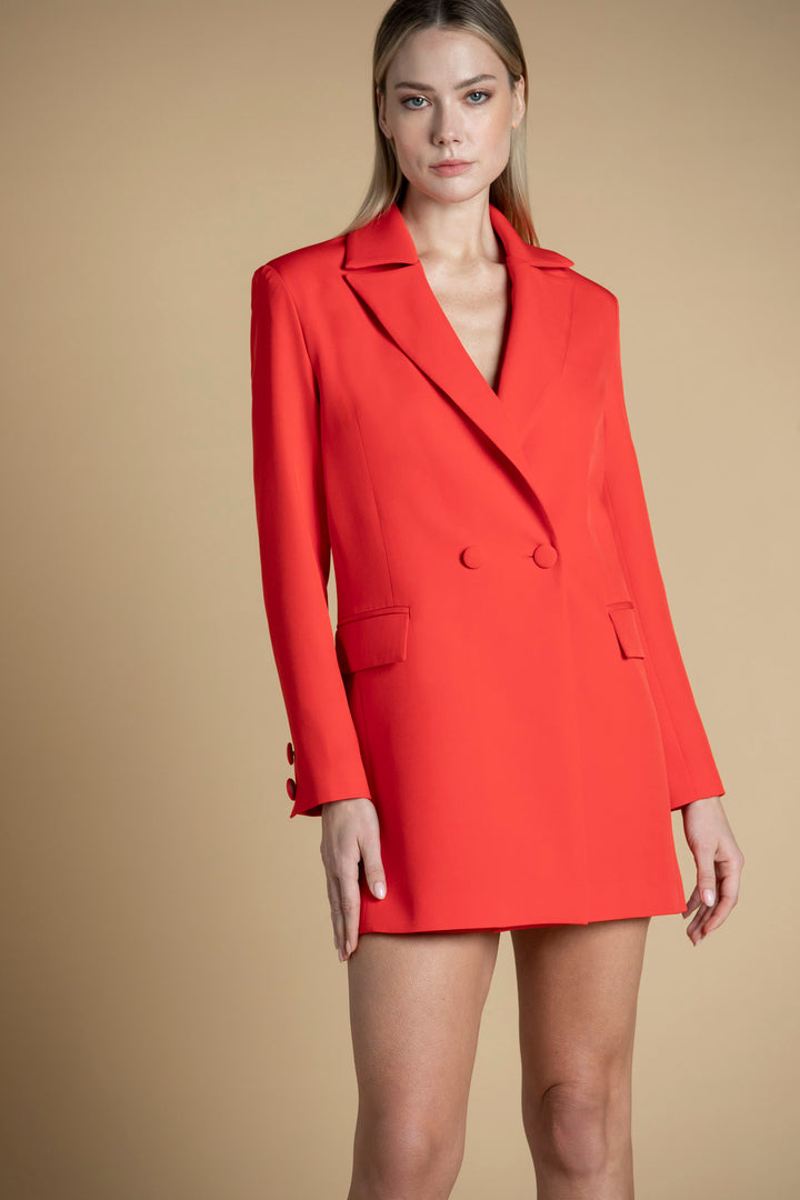 BLAZER VERMELHO CRUZADO OVERSIZE SAHOCO