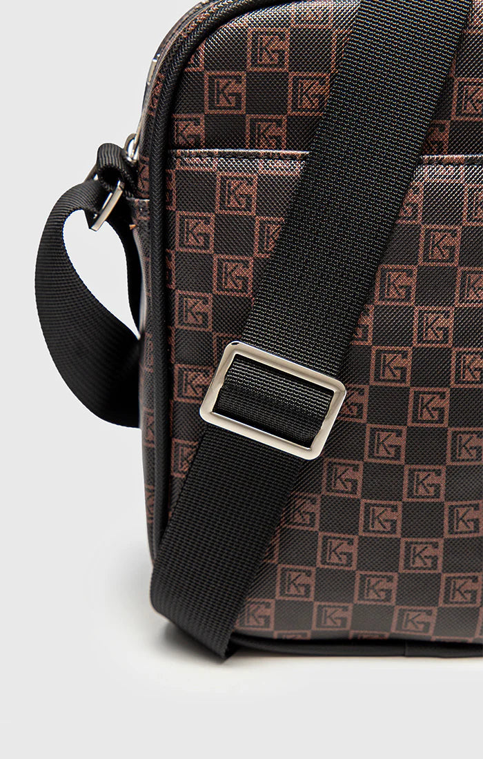 BOLSA TIRACOLO VERTICAL CASTANHA ID CLONE GIANNI KAVANAGH