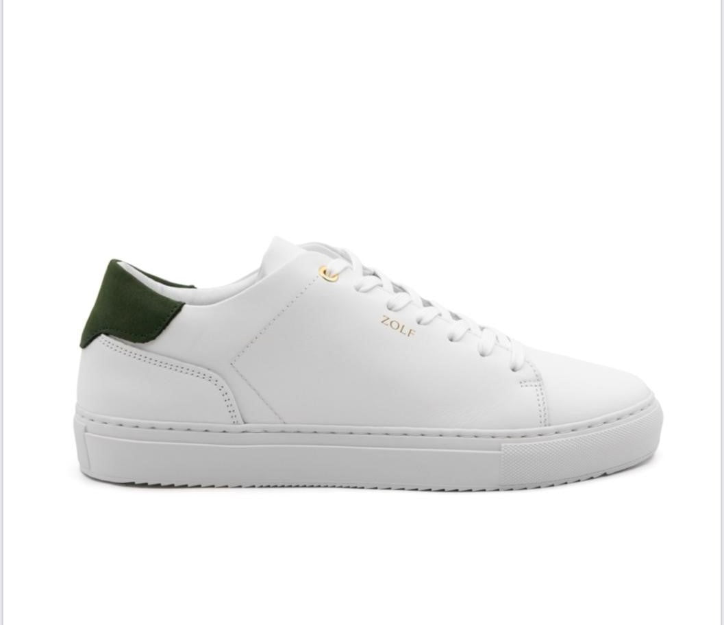 SAPATILHA CASUAL BRANCO COM VERDE ZOLF