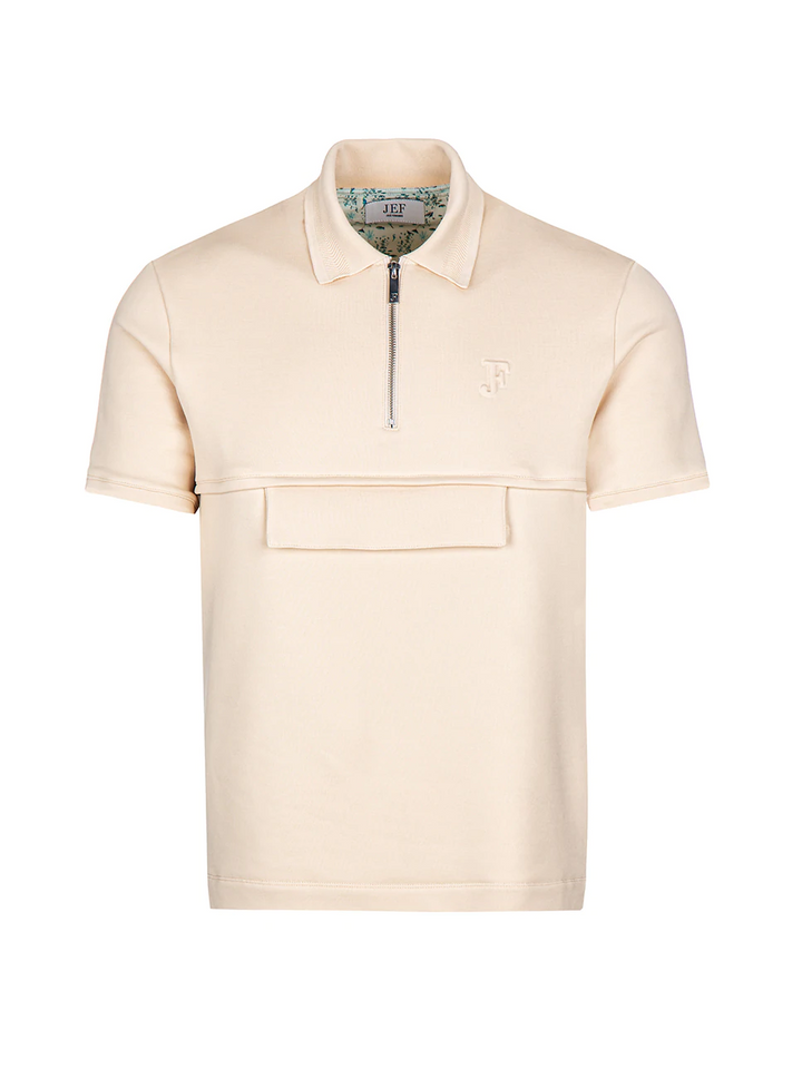 ANORAK BEGE COM FECHO FALCÃO JEF