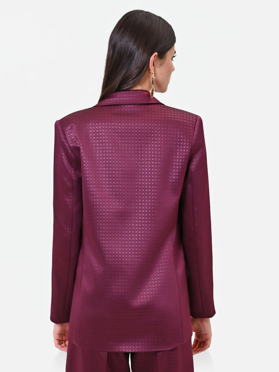 BLAZER BORDÔ TEXTURADO RINASCIMENTO