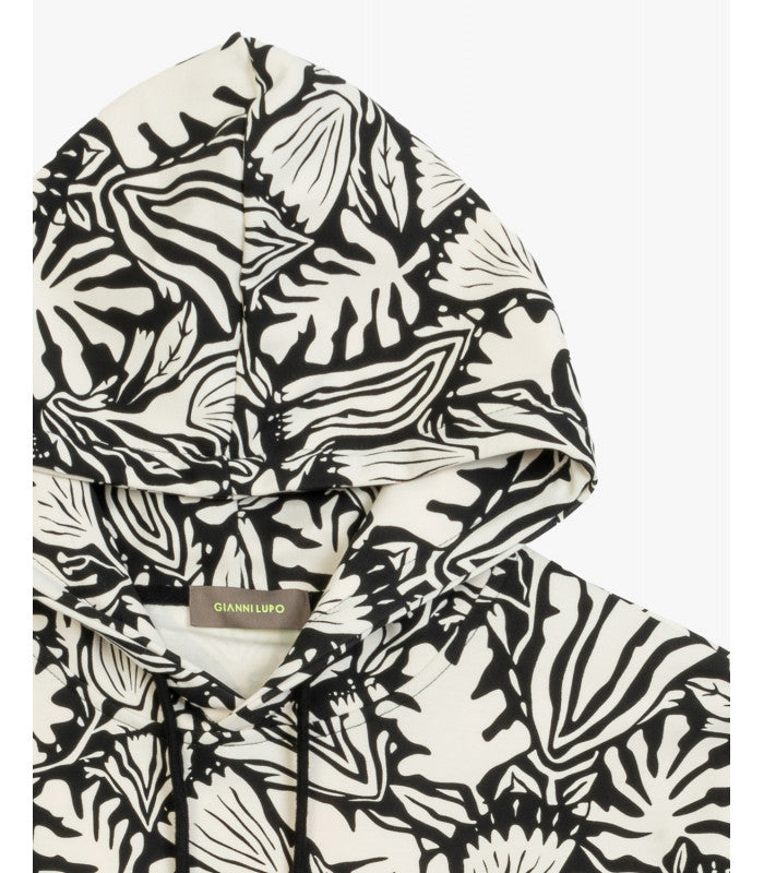 SWEATER COM ESTAMPADO FOLHAS GIANNI LUPO