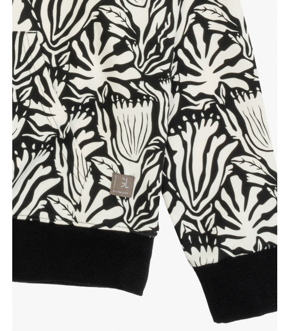 SWEATER COM ESTAMPADO FOLHAS GIANNI LUPO