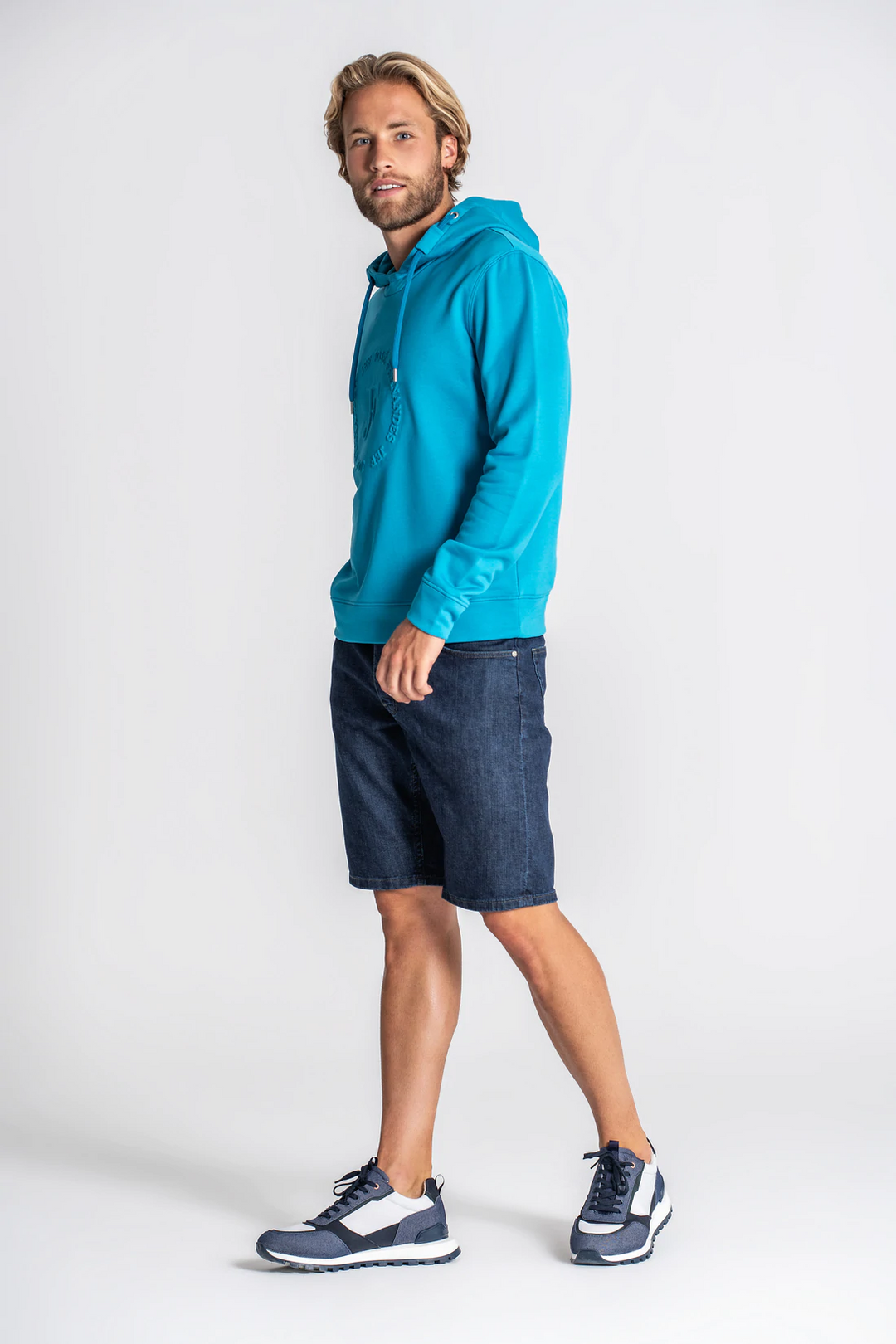 HOODIE AZUL FRANCISCO JEF