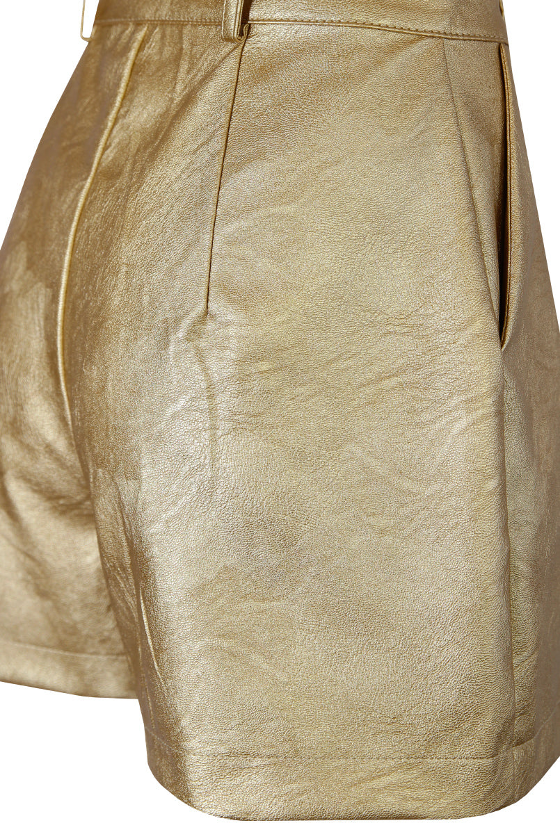 CALÇÕES BERMUDAS DOURADO METALIZADOS SAHOCO