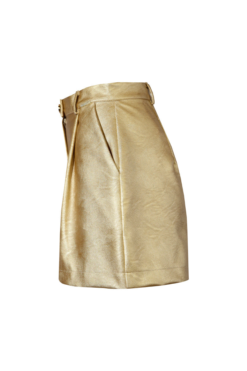 CALÇÕES BERMUDAS DOURADO METALIZADOS SAHOCO