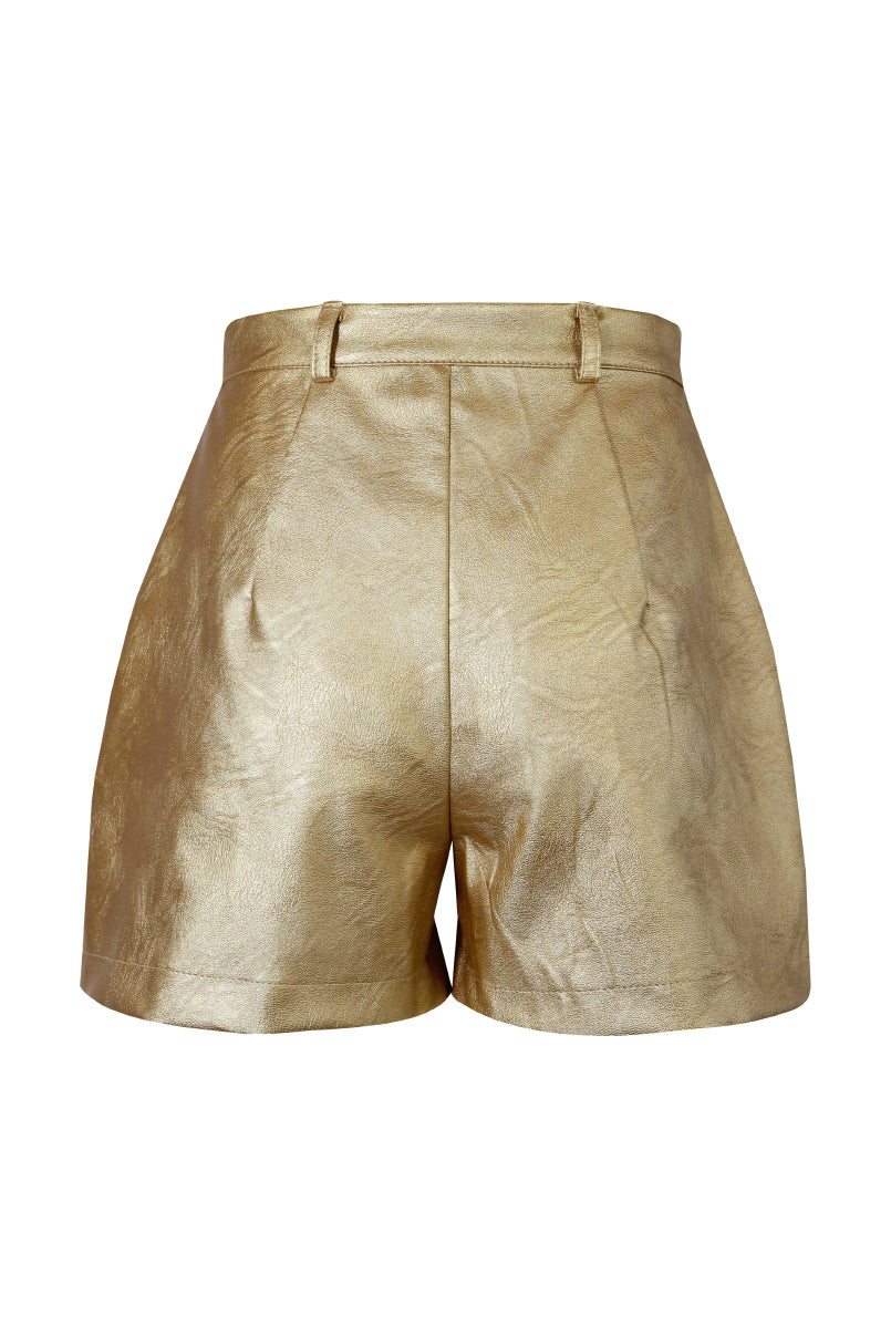 CALÇÕES BERMUDAS DOURADO METALIZADOS SAHOCO