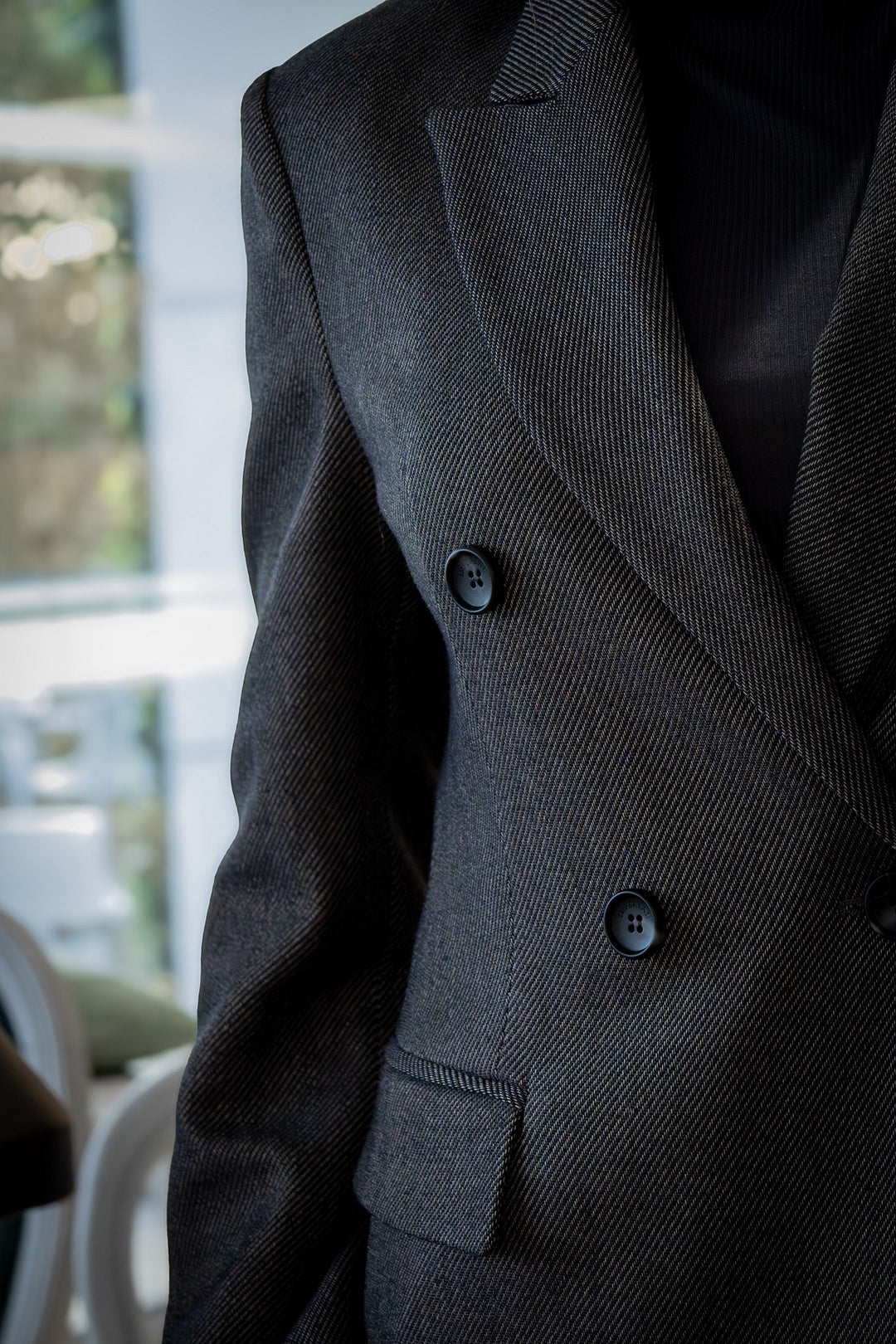 BLAZER CINZA DE ALFAIATARIA IMPERIAL