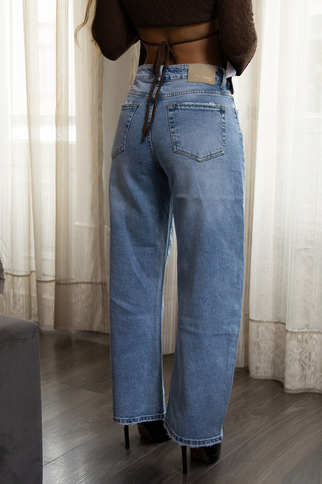 JEANS BALLON PONTO CHIC