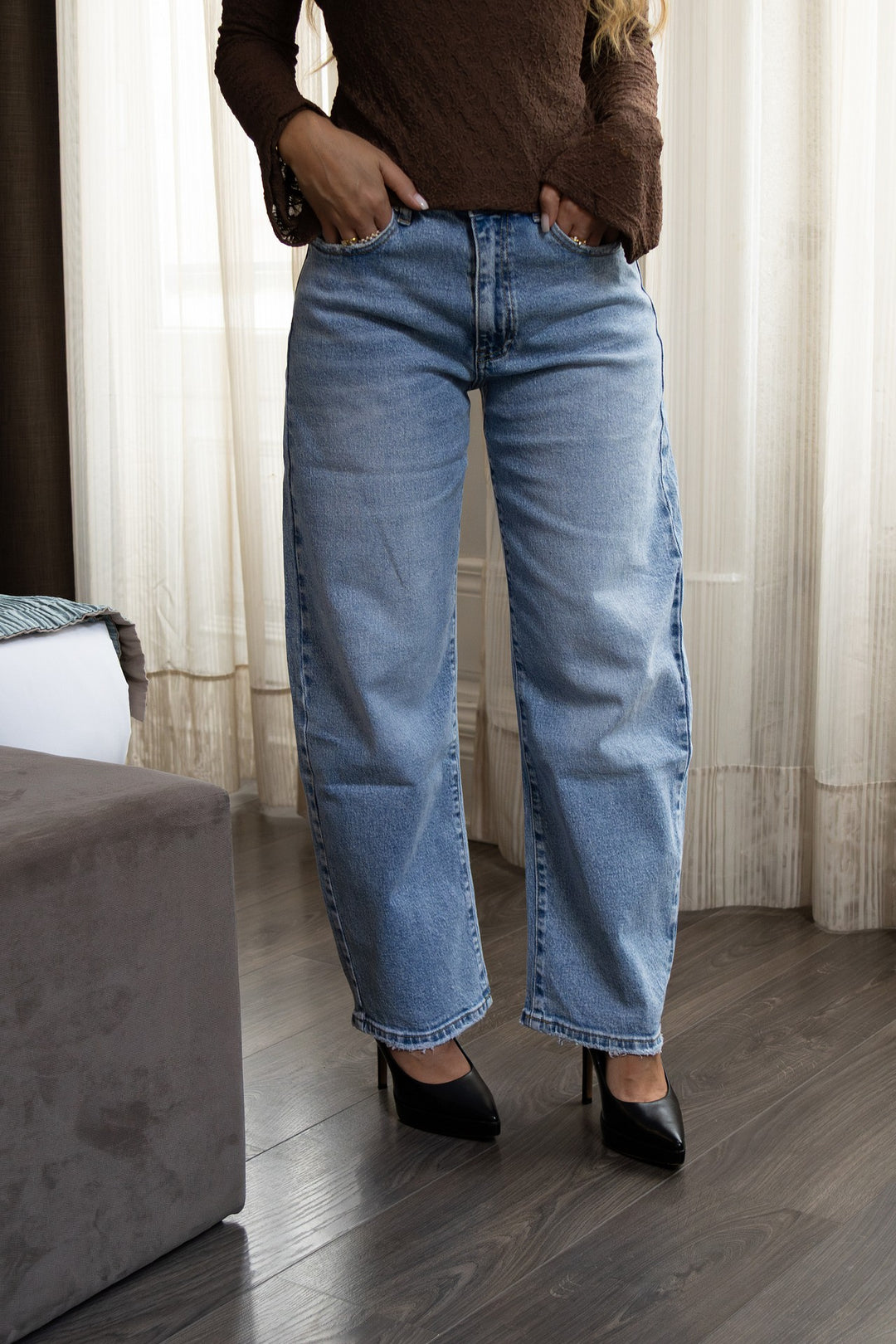 JEANS BALLON PONTO CHIC