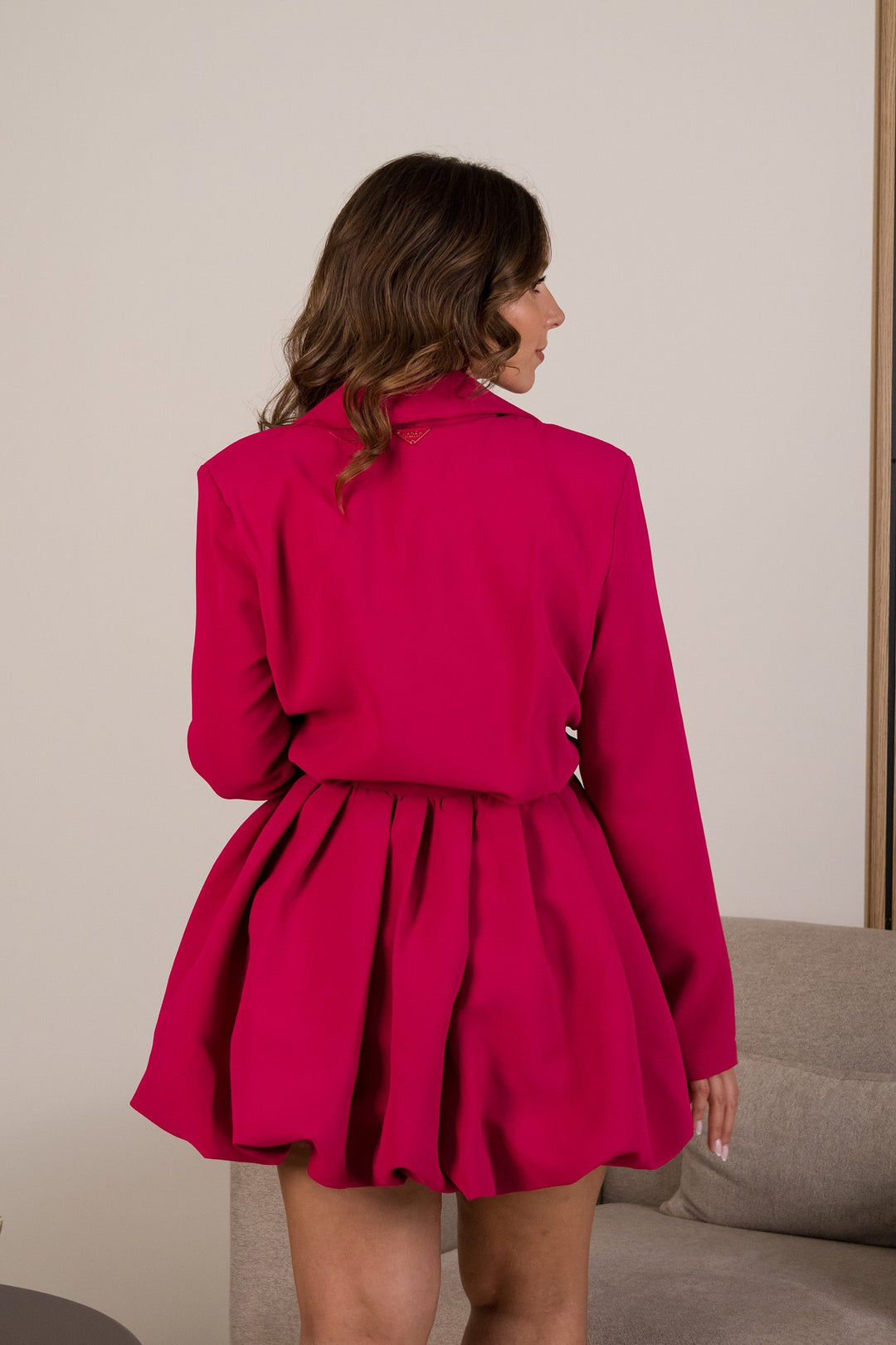 VESTIDO BLAZER ROSA LANÇA PERFUME