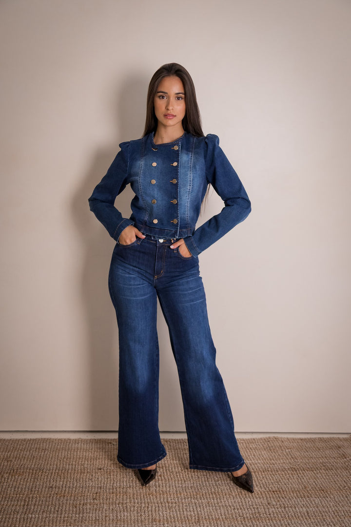 CALÇA DE GANGA PANTALONA RINASCIMENTO