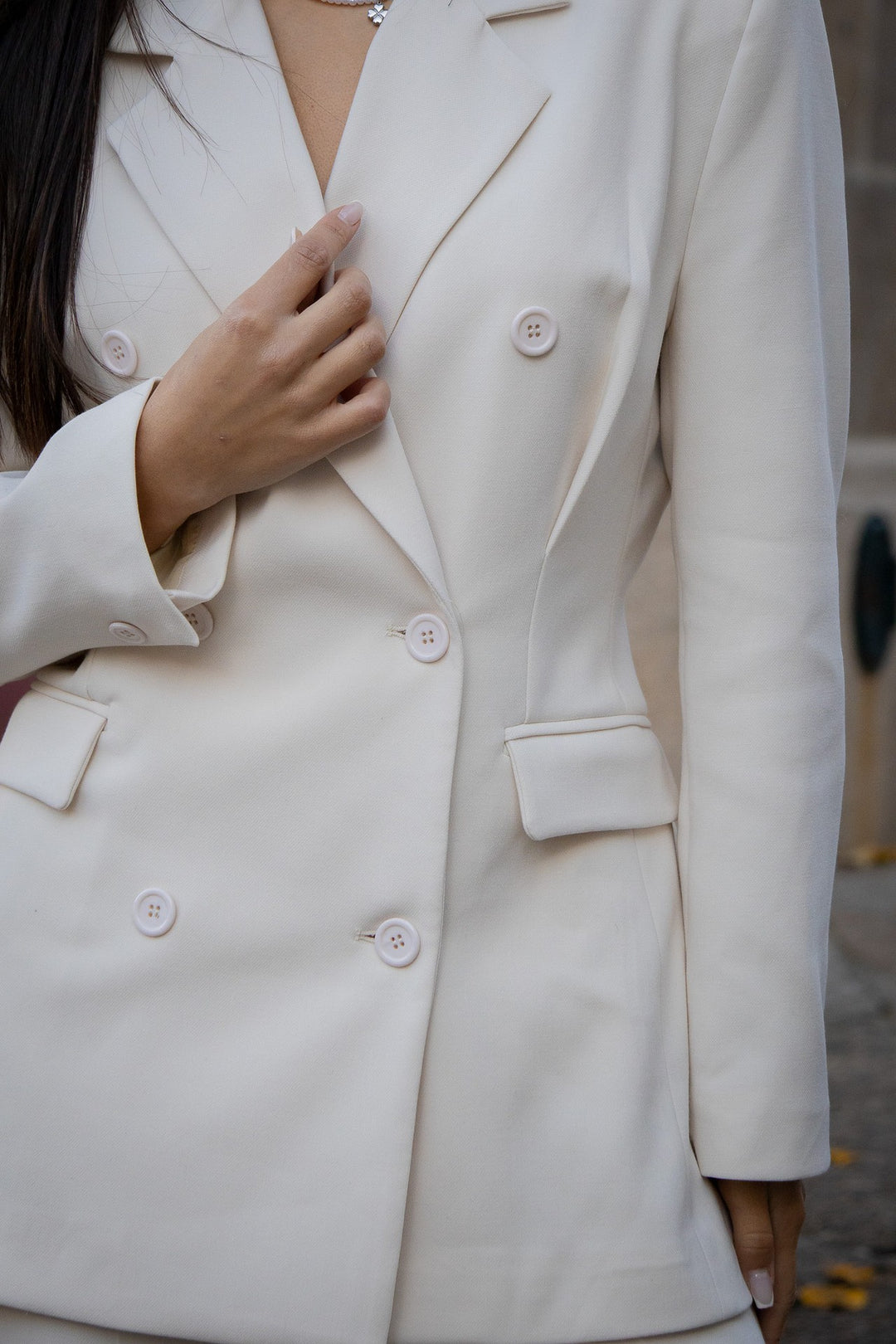 BLAZER CRU COM CORTE ALONGADO DIXIE