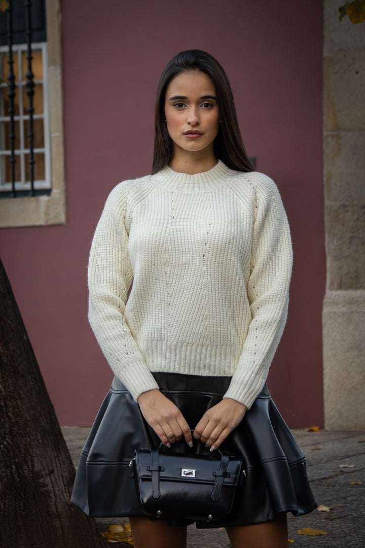 CAMISOLA LANTEJOULAS CRU DIXIE