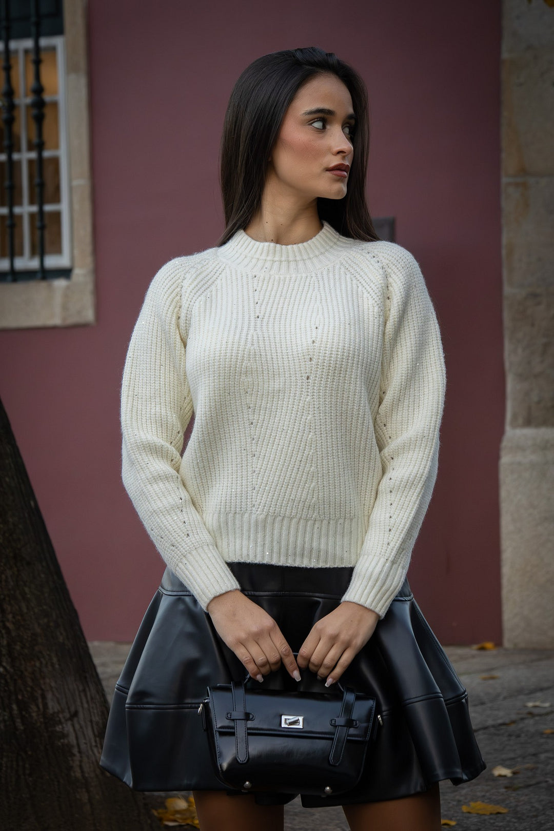CAMISOLA LANTEJOULAS CRU DIXIE