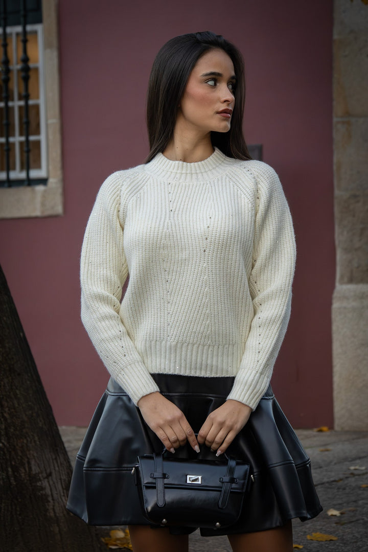 CAMISOLA LANTEJOULAS CRU DIXIE