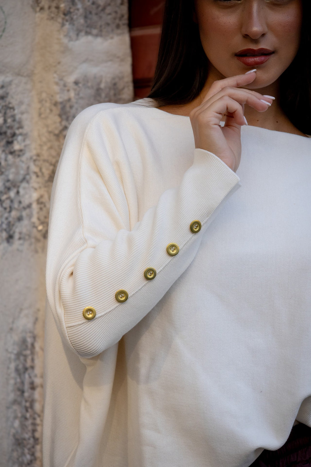 CAMISOLA CRU OVERSIZED RUGA