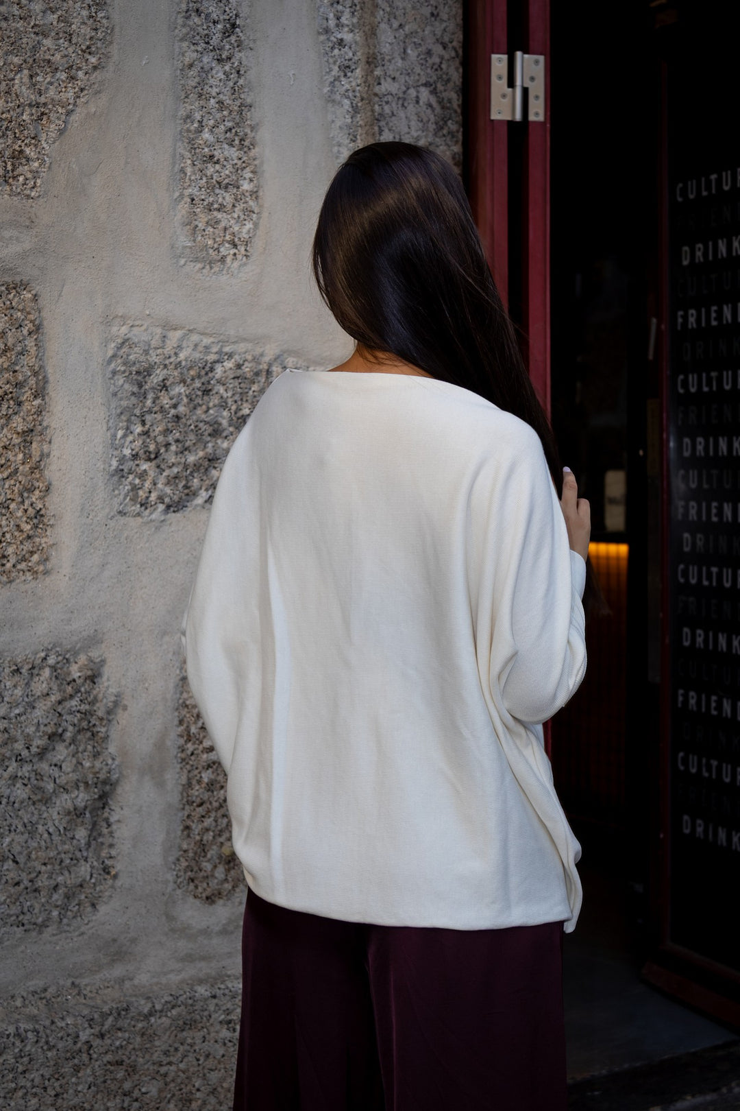 CAMISOLA CRU OVERSIZED RUGA