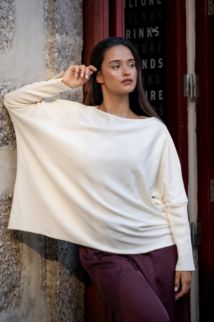 CAMISOLA CRU OVERSIZED RUGA