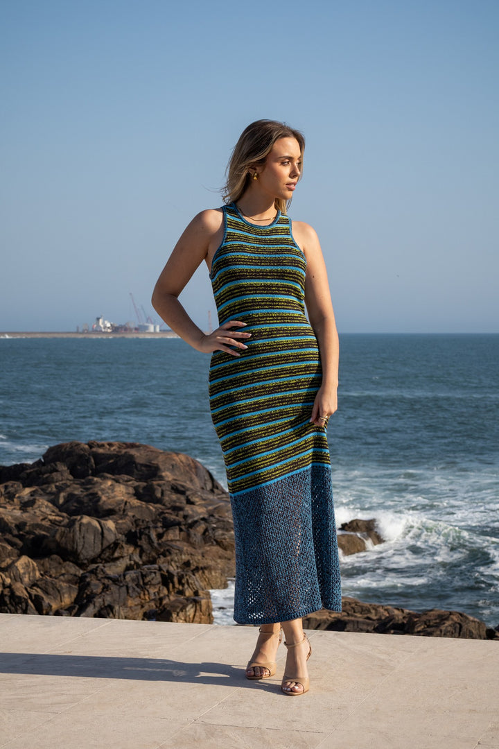 VESTIDO DE MALHA LISTRADO SCOTCH &amp; SODA
