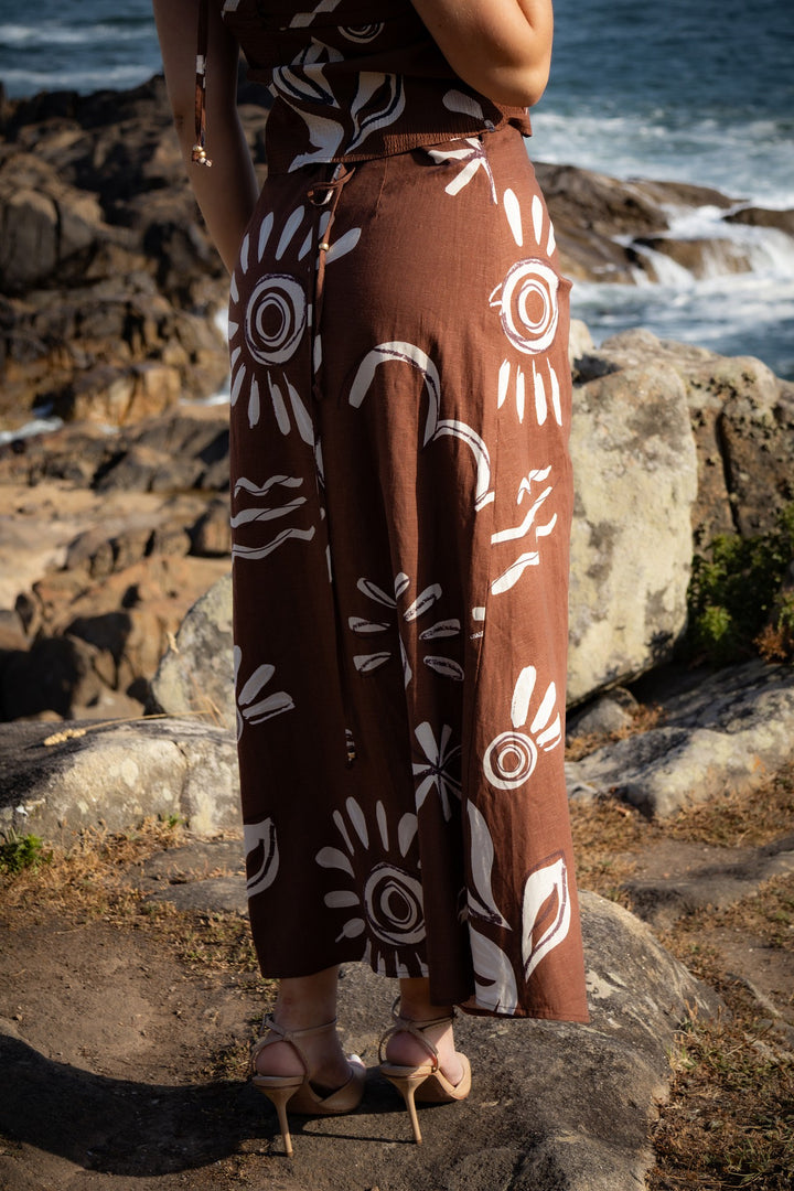 SAIA ESTAMPADA ENVELOPE SCOTCH &amp; SODA