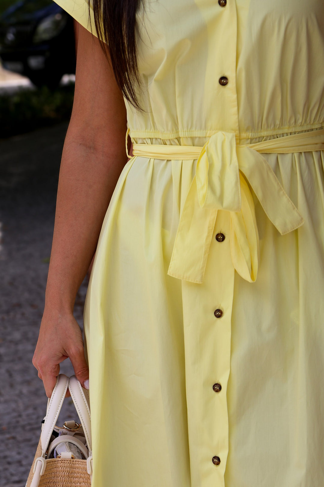 VESTIDO CAMISIERO AMARELO RINASCIMENTO