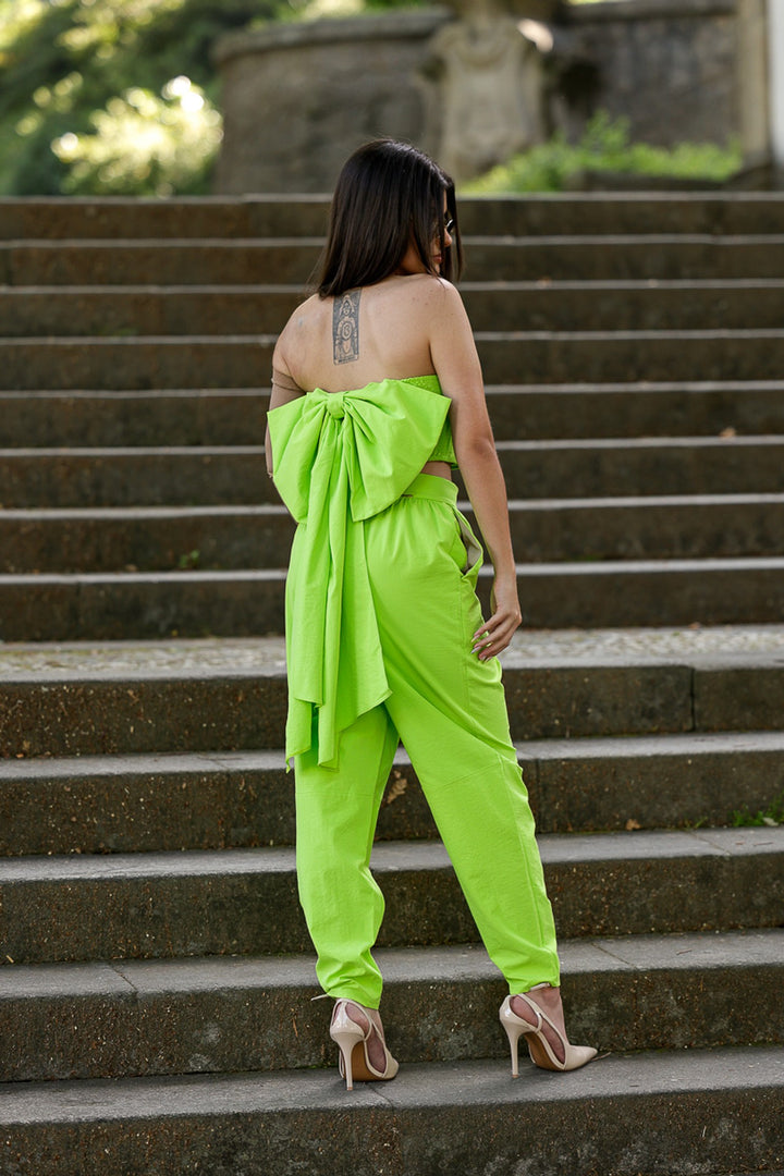 CALÇA VERDE LIMÃO LANÇA PERFUME