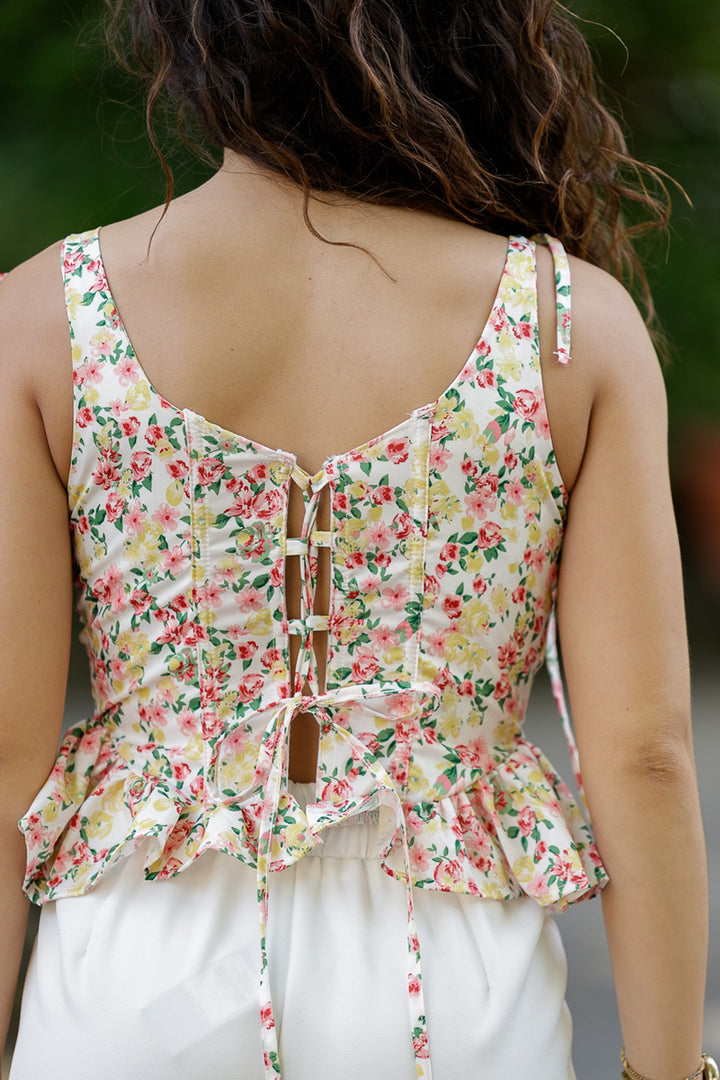 CORSET ESTAMPADO PONTO CHIC