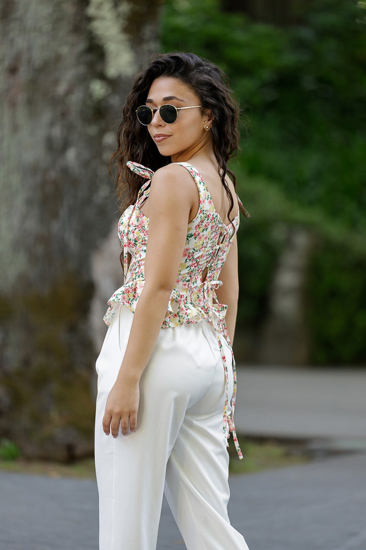 CORSET ESTAMPADO PONTO CHIC