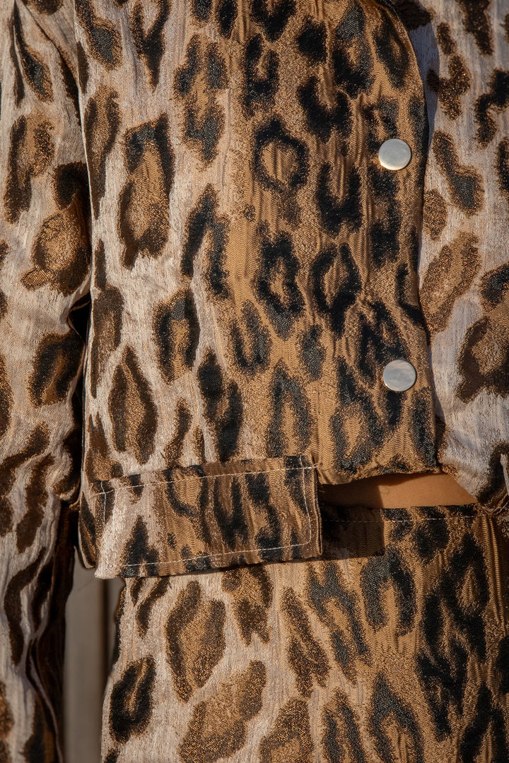 CONJUNTO ANIMAL PRINT LEOPARDO PONTO CHIC