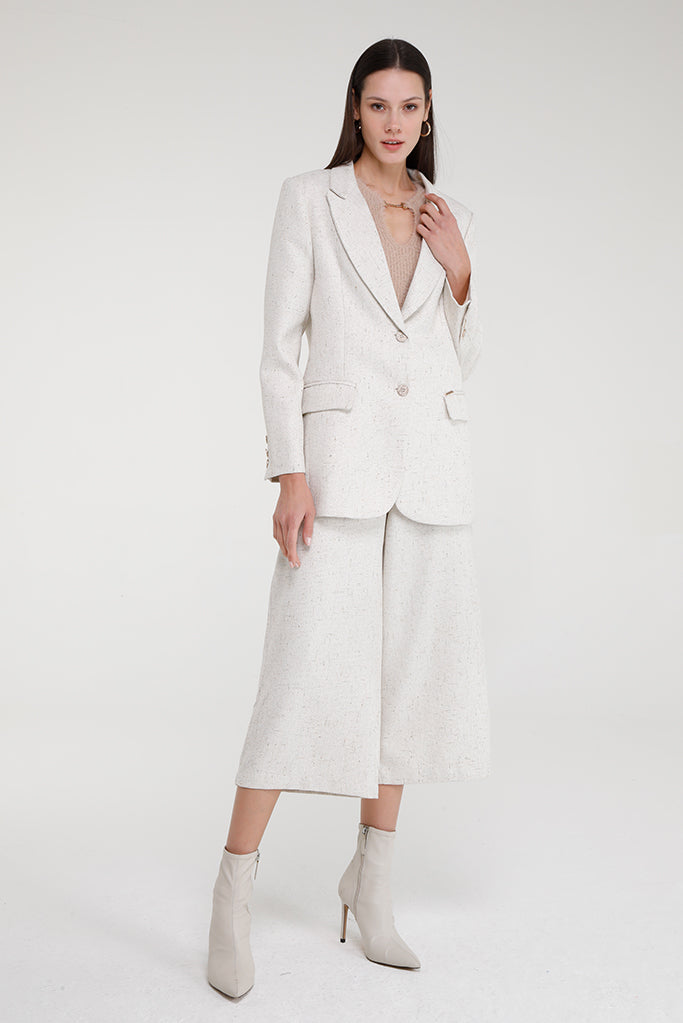 BLAZER BEGE OVERSIZED ESTRUTURADO GOA GOA