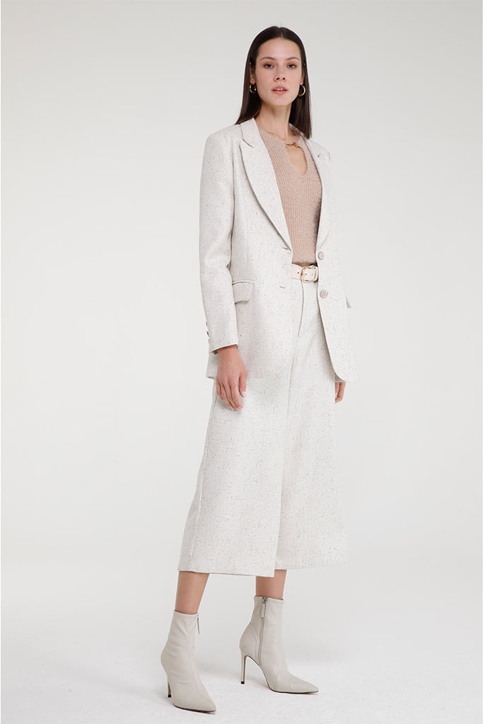 BLAZER BEGE OVERSIZED ESTRUTURADO GOA GOA