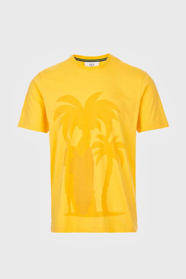T-SHIRT AMARELA HEITOR JEF