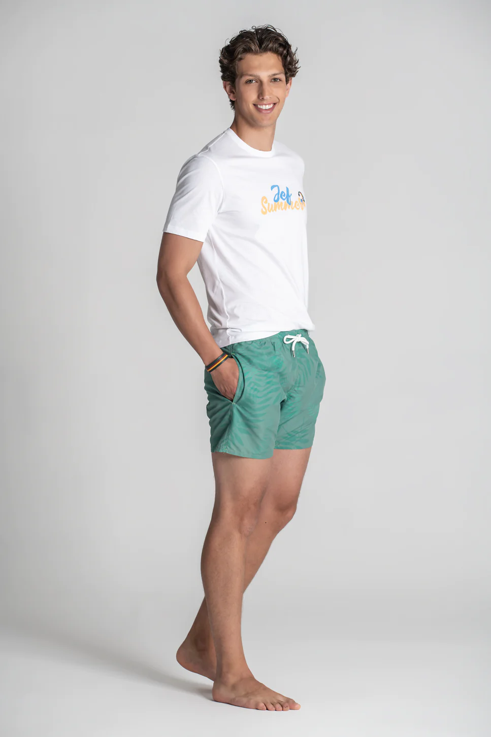 T-SHIRT BRANCA HORACIO JEF