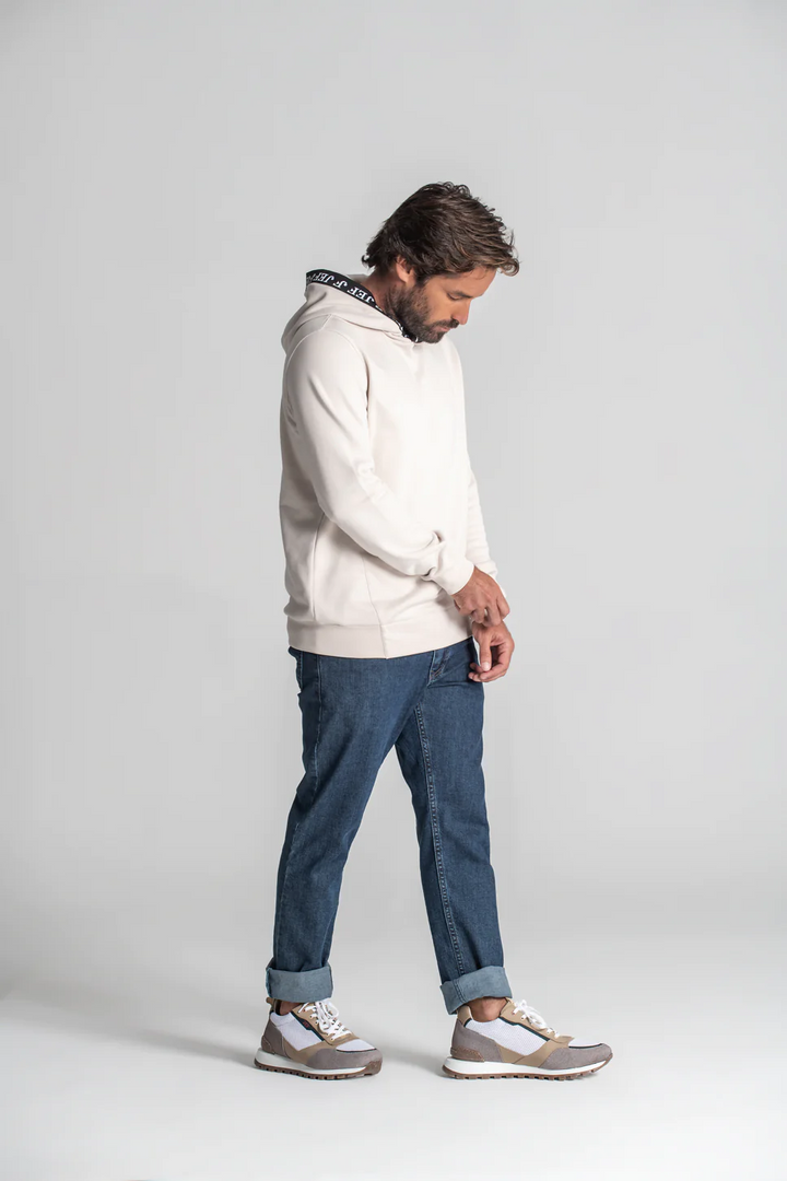 HOODIE BEGE HUGO JEF