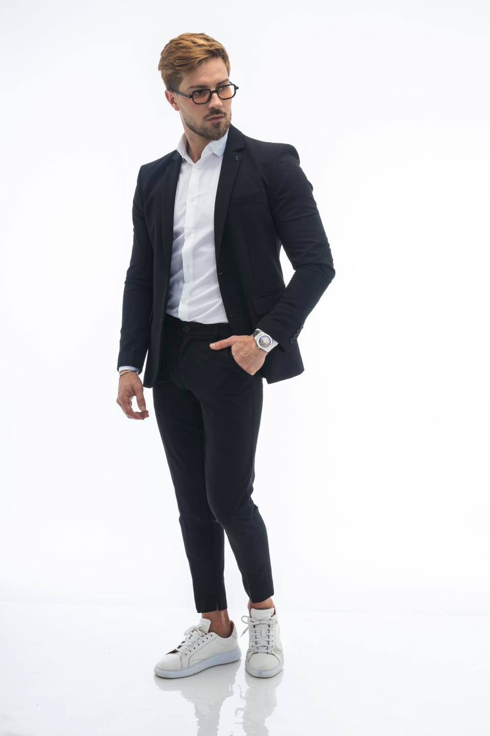 FATO SLIM FIT PRETO IC WEAR