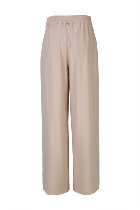 CALÇA PANTALONA ENVELOPE BEGE SILVINA CAMPOS