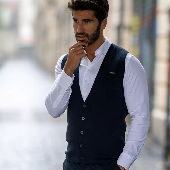 COLETE TRICOT AZUL ZOLF