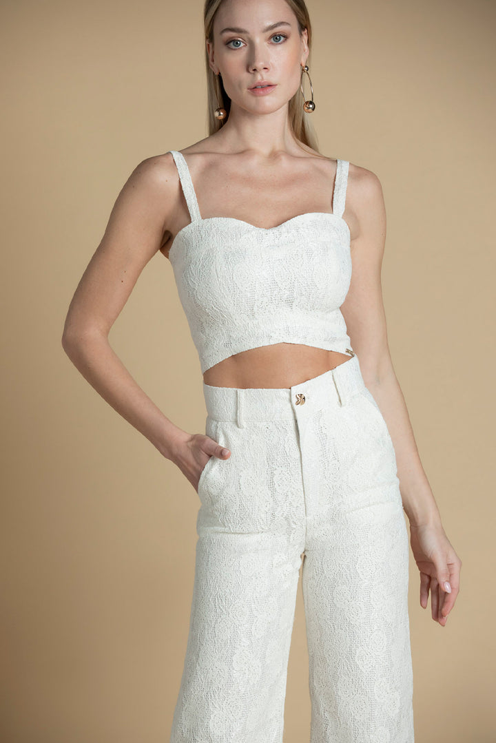 TOP DE RENDA BRANCO SAHOCO
