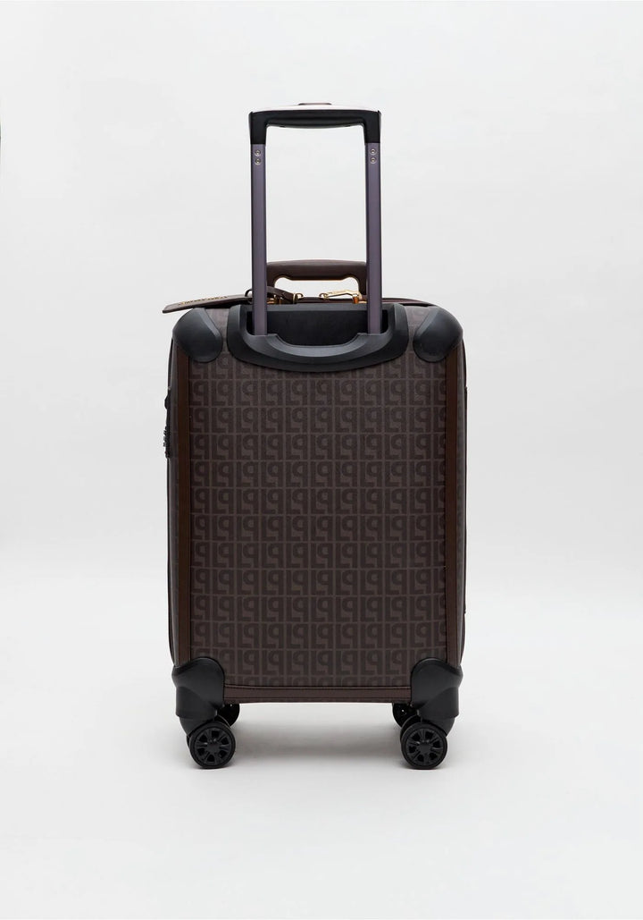 MALA DE VIAGEM CABINE MONOGRAMA CASTANHO LANÇA PERFUME