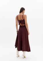 TOP CASTANHO COM FIVELA NA ALÇA LANÇA PERFUME - Imagen 4