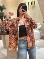 CAMISA ANIMAL PRINT GAELLE PARIS