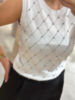 TOP PERFURADO COM DIAMANTES NO SECRETS - Image 4