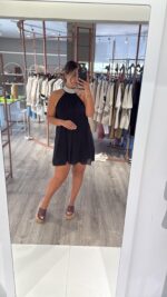 VESTIDO PRETO FLUIDO ELEH