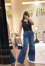 CALÇA GANGA BOTÕES NO SECRETS