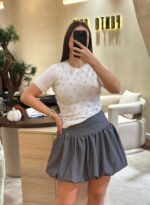 CAMISOLA PERFURADA COM DIAMANTES NO SECRETS - Image 2